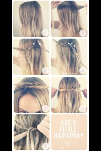 Cute, easy, fast summer hairstyles for summer