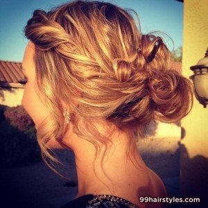 cute messy summer hairstyle - 99 Hairstyles Ideas
